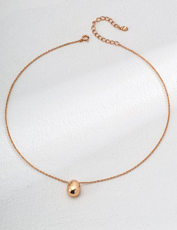 Gold Bean Necklace