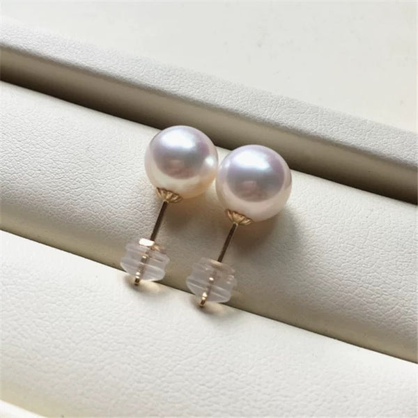 Fresh Water Earring with 18K Gold